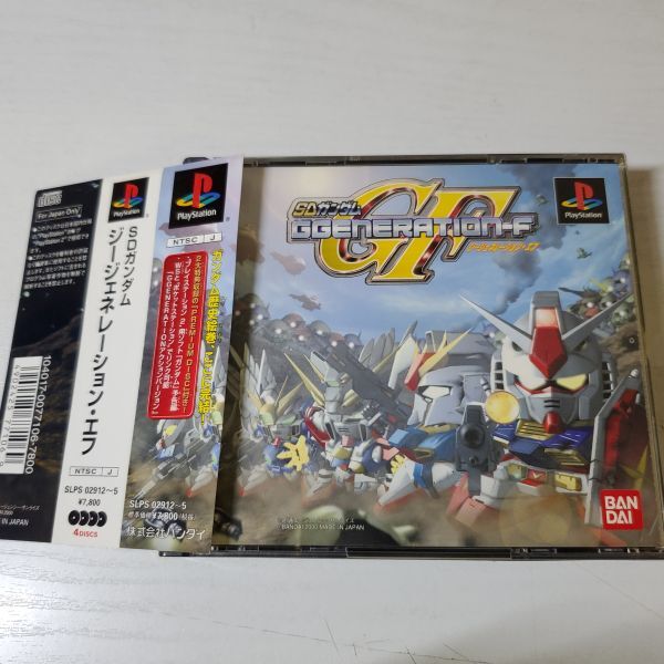 【送レ】PS1 プレイステーション1 SDガンダム GGENERATION-F拍卖