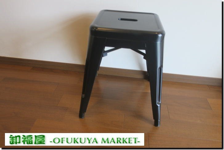 家具WD■511584■東谷 スツール 金属フレーム 390×390■展示品/取り外し品/未使用品/千葉出荷拍卖