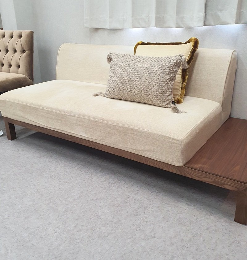 家具WD■29079■藤栄 Fujiei 2Pソファ W1750㎜■展示品拍卖