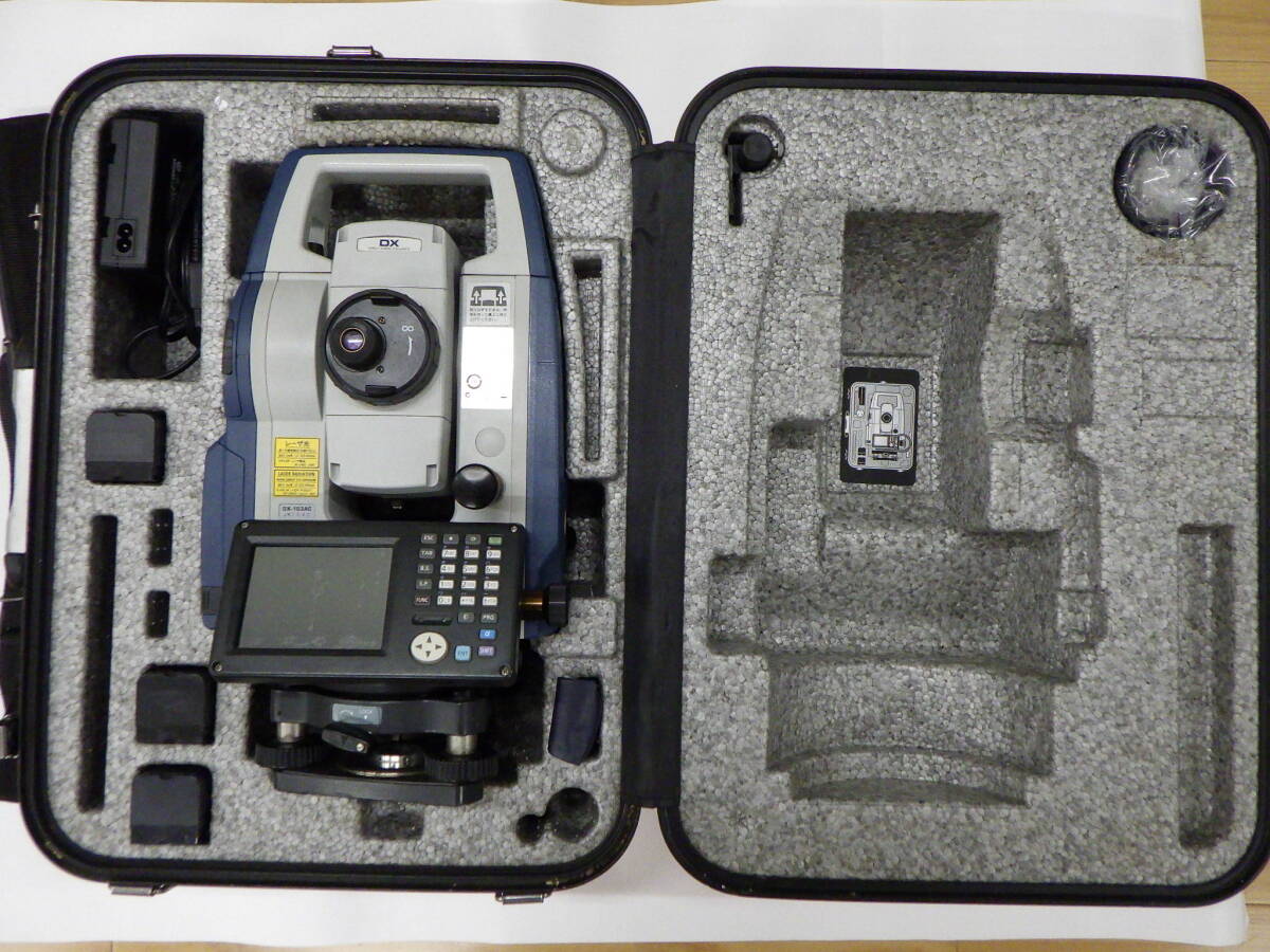 ソキア トータルステーション DX-103AC 自動視準 プログラム サーベイ シビルマスター内蔵 着脱式 測量 光波 SOKKIA 送料無料 拍卖