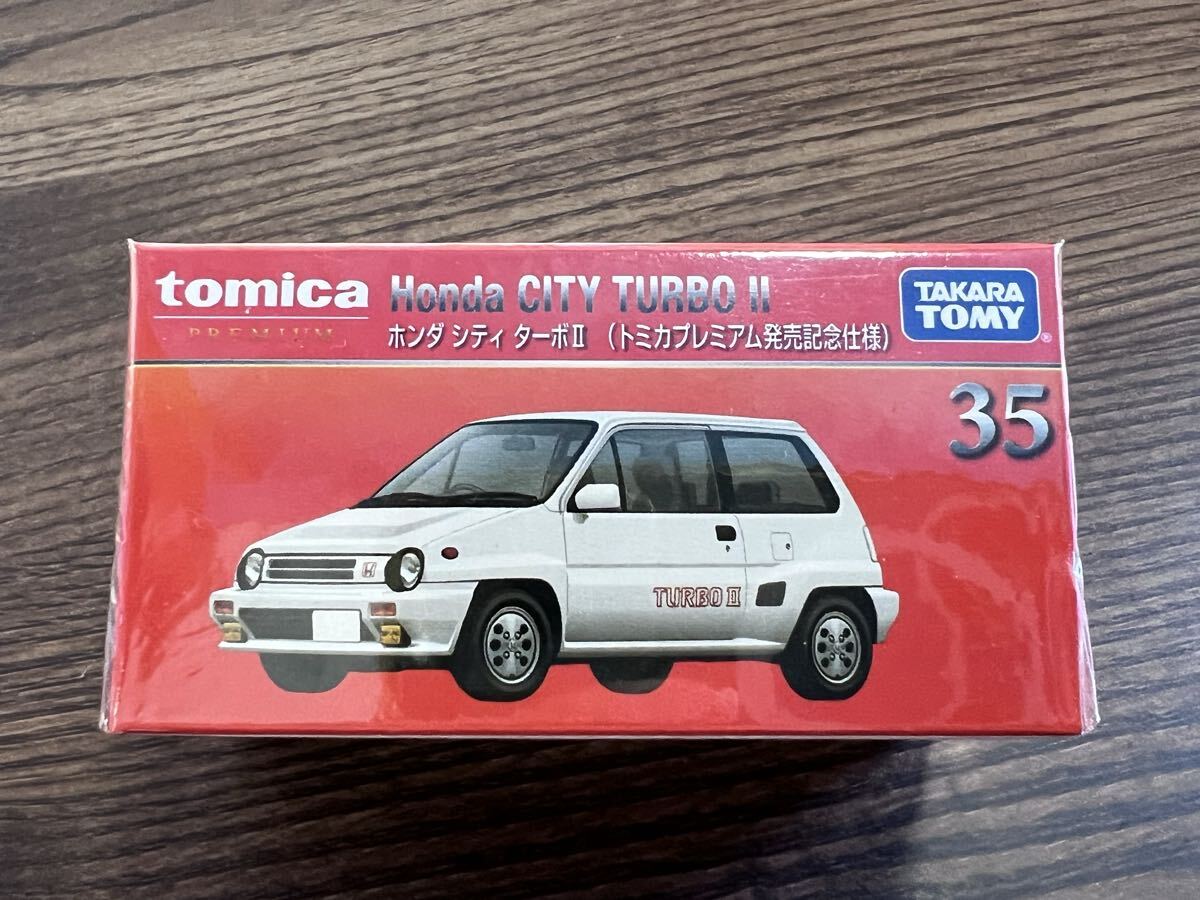 【1円スタート】【新品未開封:廃版】トミカ プレミアム 35 №35 ホンダ シティターボⅡ(トミカプレミアム発売記念仕様)HONDA シティ 拍卖