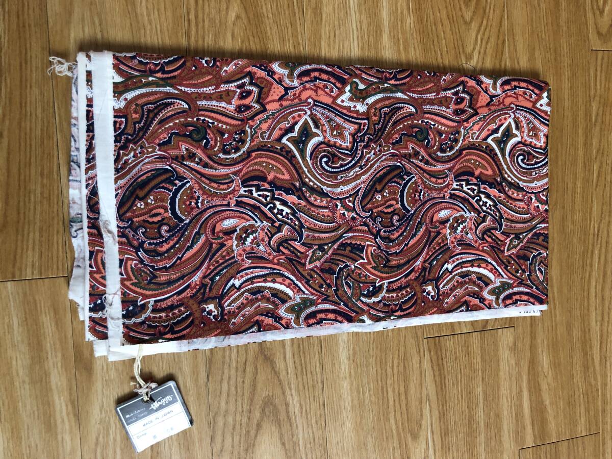 銀座マギー購入 ペーズリー調布地 86センチ×150センチ拍卖