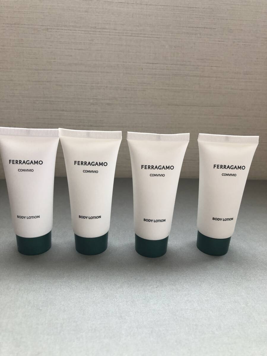 フェラガモボディローション 4本セット 新品・未使用品拍卖