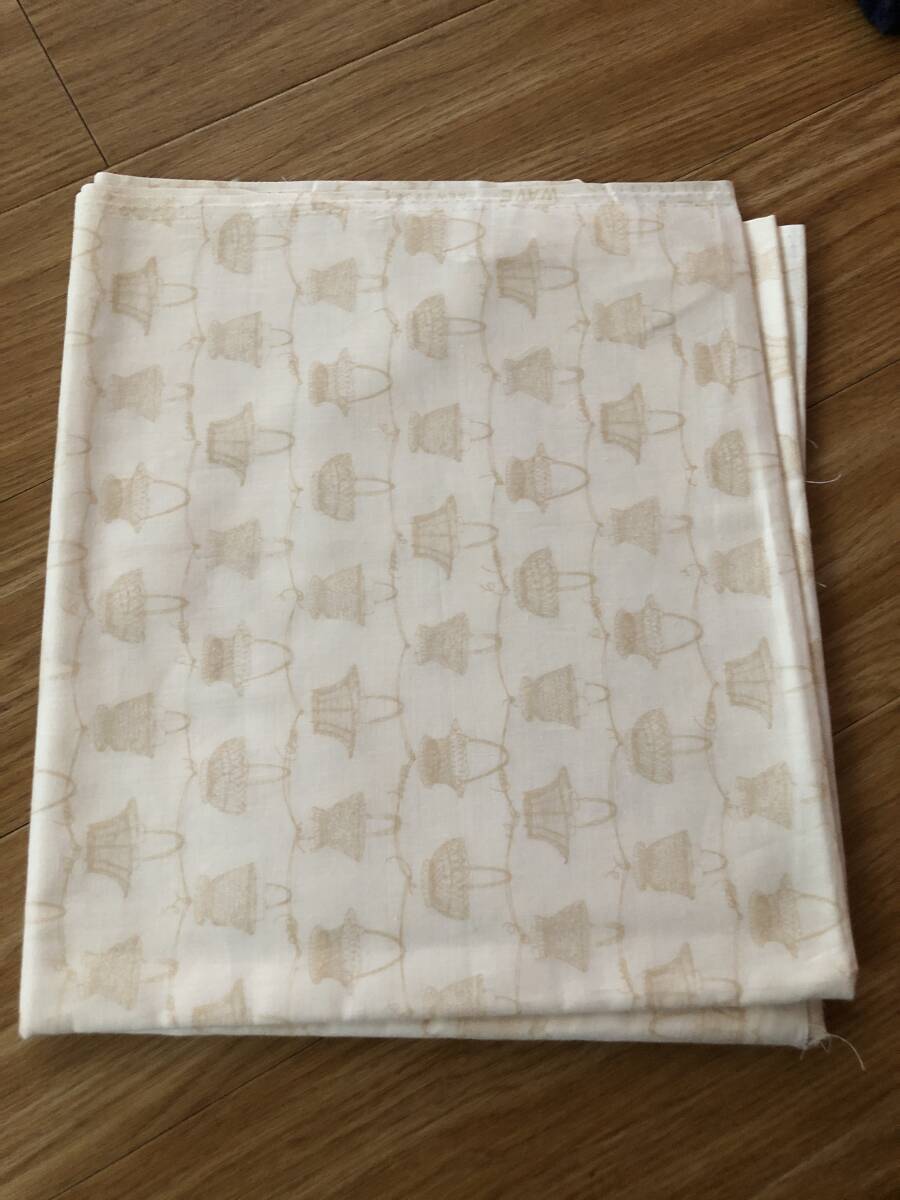 バスケット柄布地110センチ×180センチ拍卖