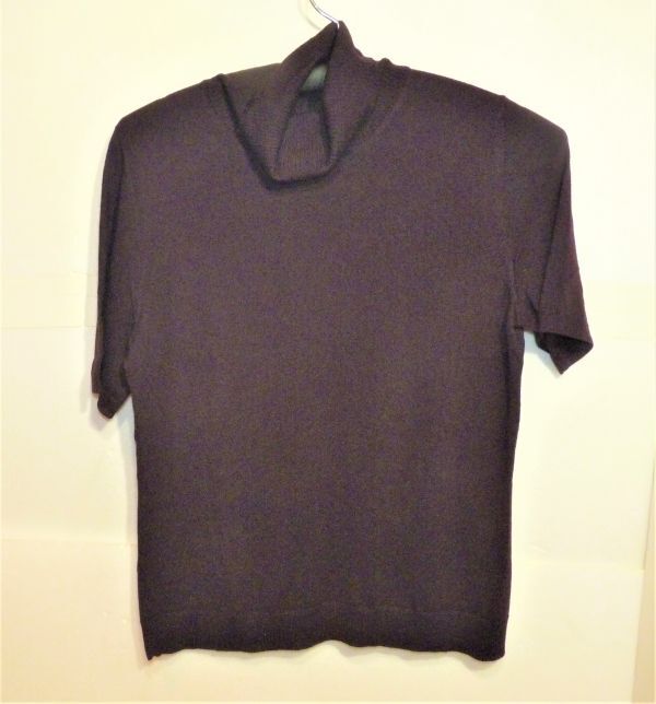 SCAPA(スキャパ ) 半袖 タートルネックニット LADY'S SIZE:38 古着 702079-345C拍卖