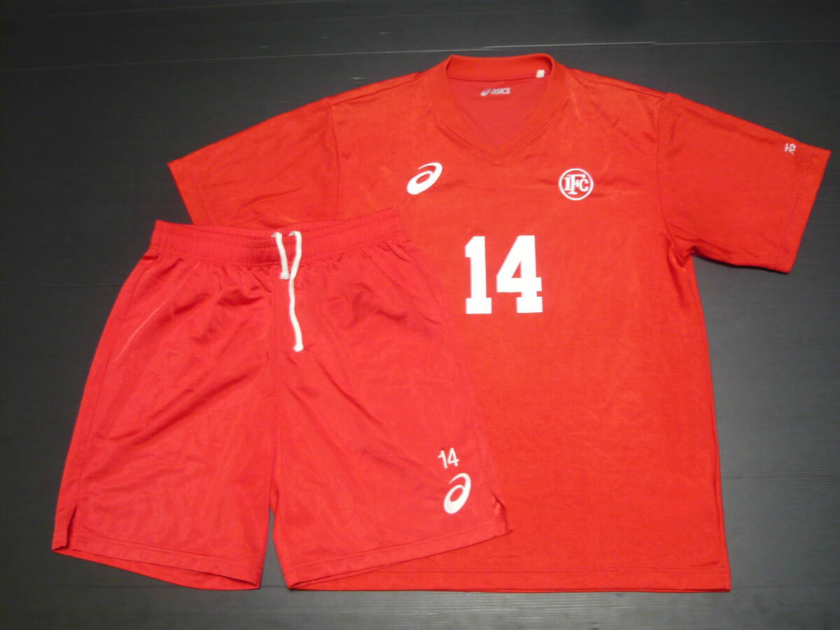 7926 良好★アシックス IFCユニホーム 上下セット #14 Sサイズ拍卖
