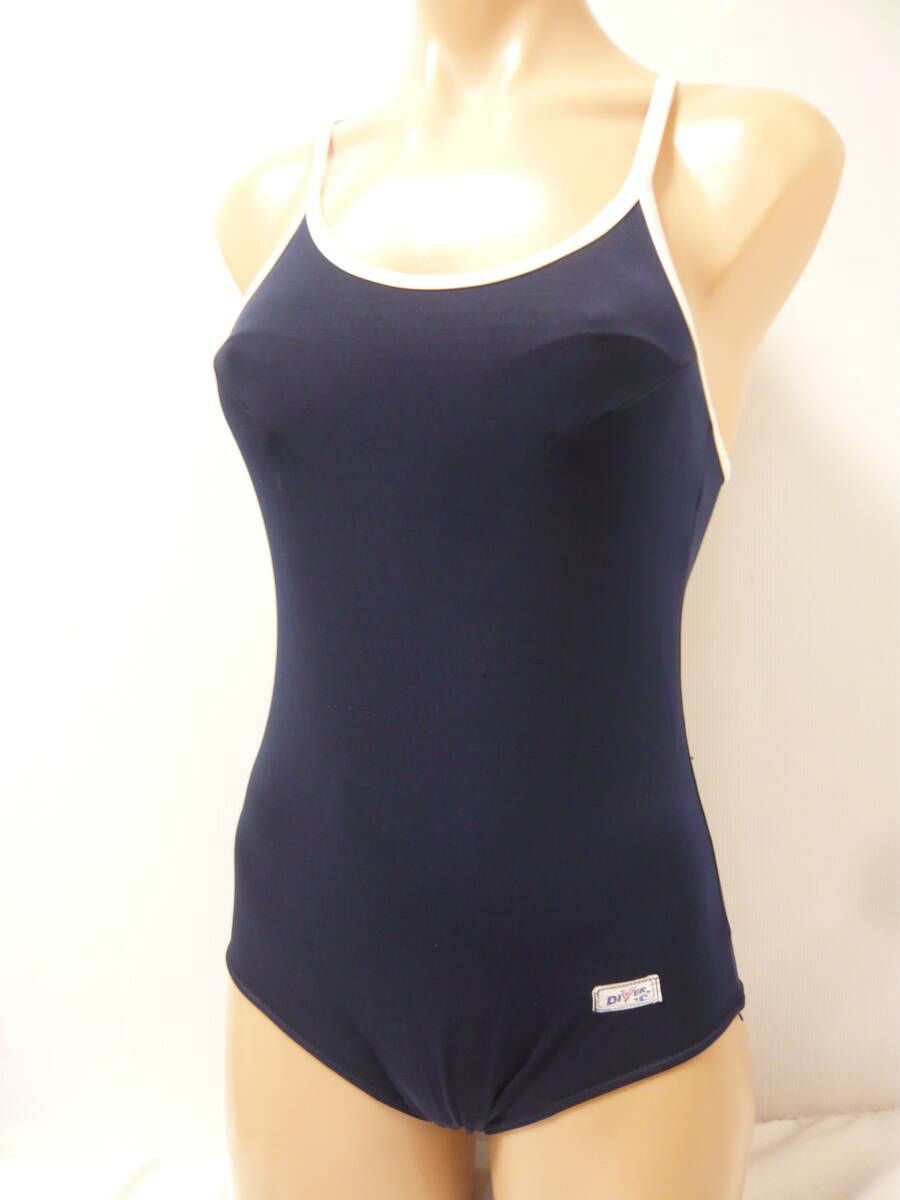 7855 DIVER ネイビー×白かたひも 競泳水着 Sサイズ拍卖