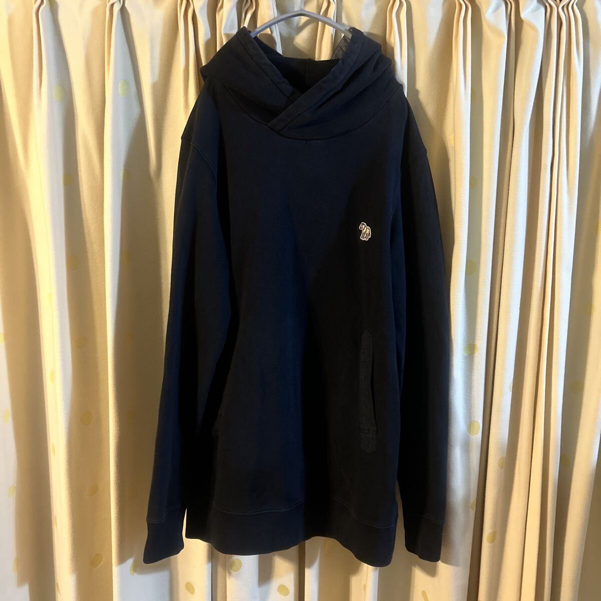 ポールスミス JEANS プルオーバーパーカー ブラック サイズS拍卖