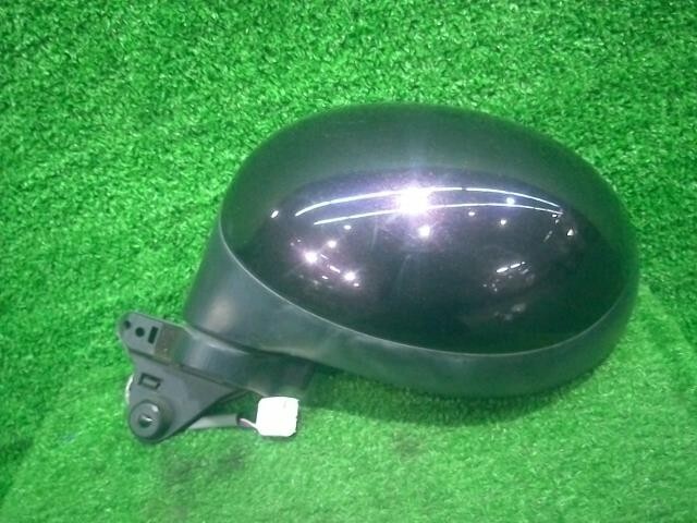 モコ DBA-MG22S MF22S MG22S 左 ドア サイド ミラー E K6A ZED 96302-4A04D拍卖