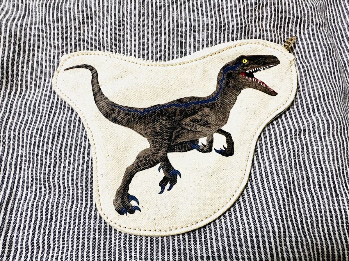 【美品】Jurassic World ラバープリントポーチ検)ジュラシックパーク、ACCOMMODE拍卖