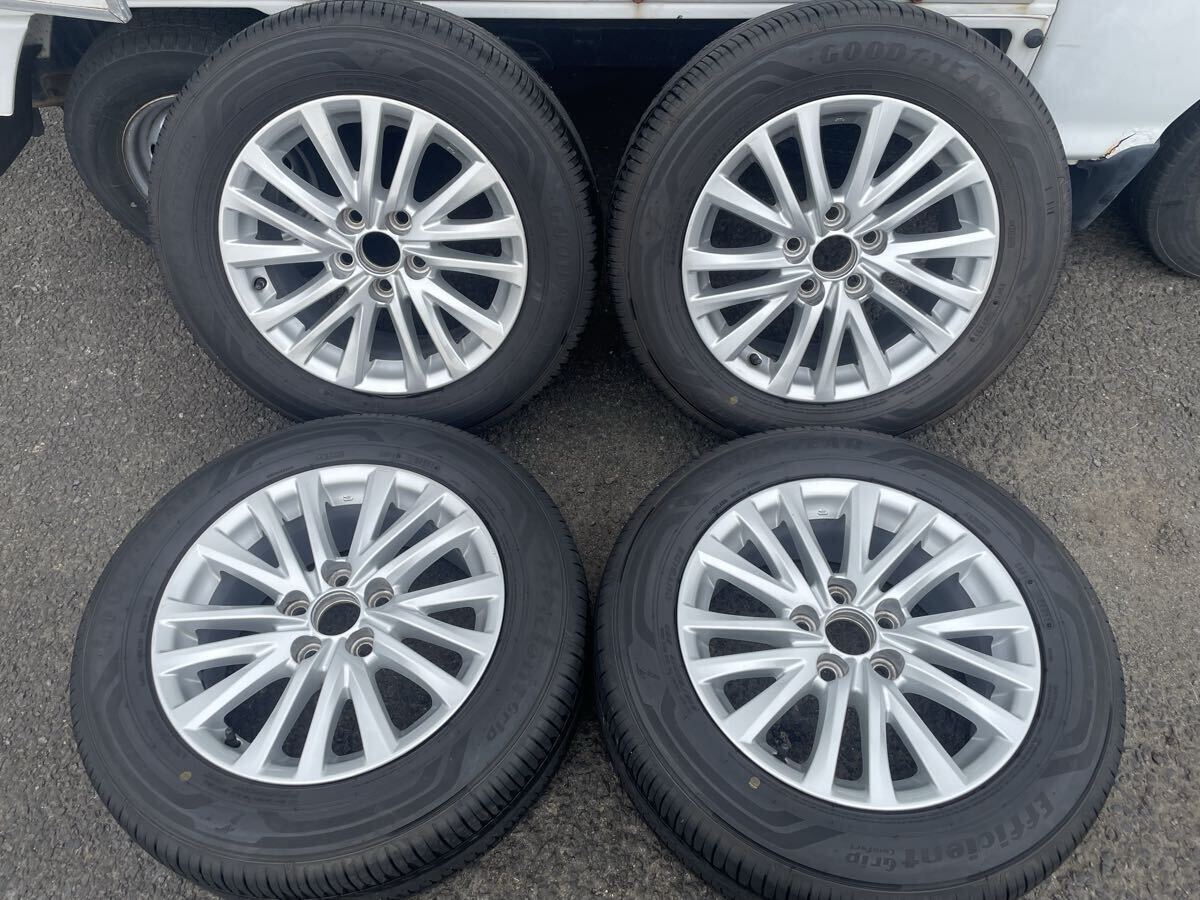 【バリ溝】210系クラウンロイヤル純正1670+40 5-114.3 23年製GY 215/60R16 宅配不可拍卖