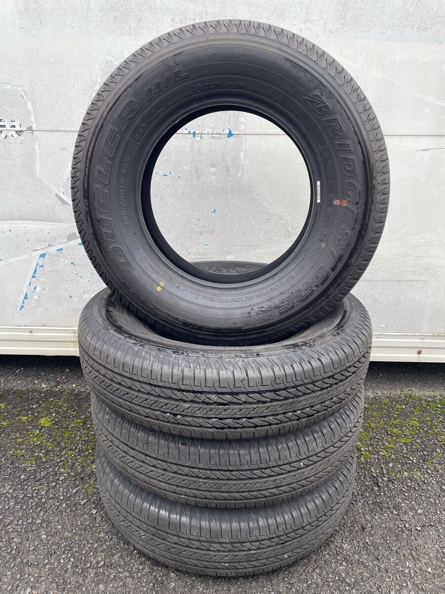 【新車外し】ノマド純正 ブリヂストン DUELER 195/80R15 宅配不可拍卖