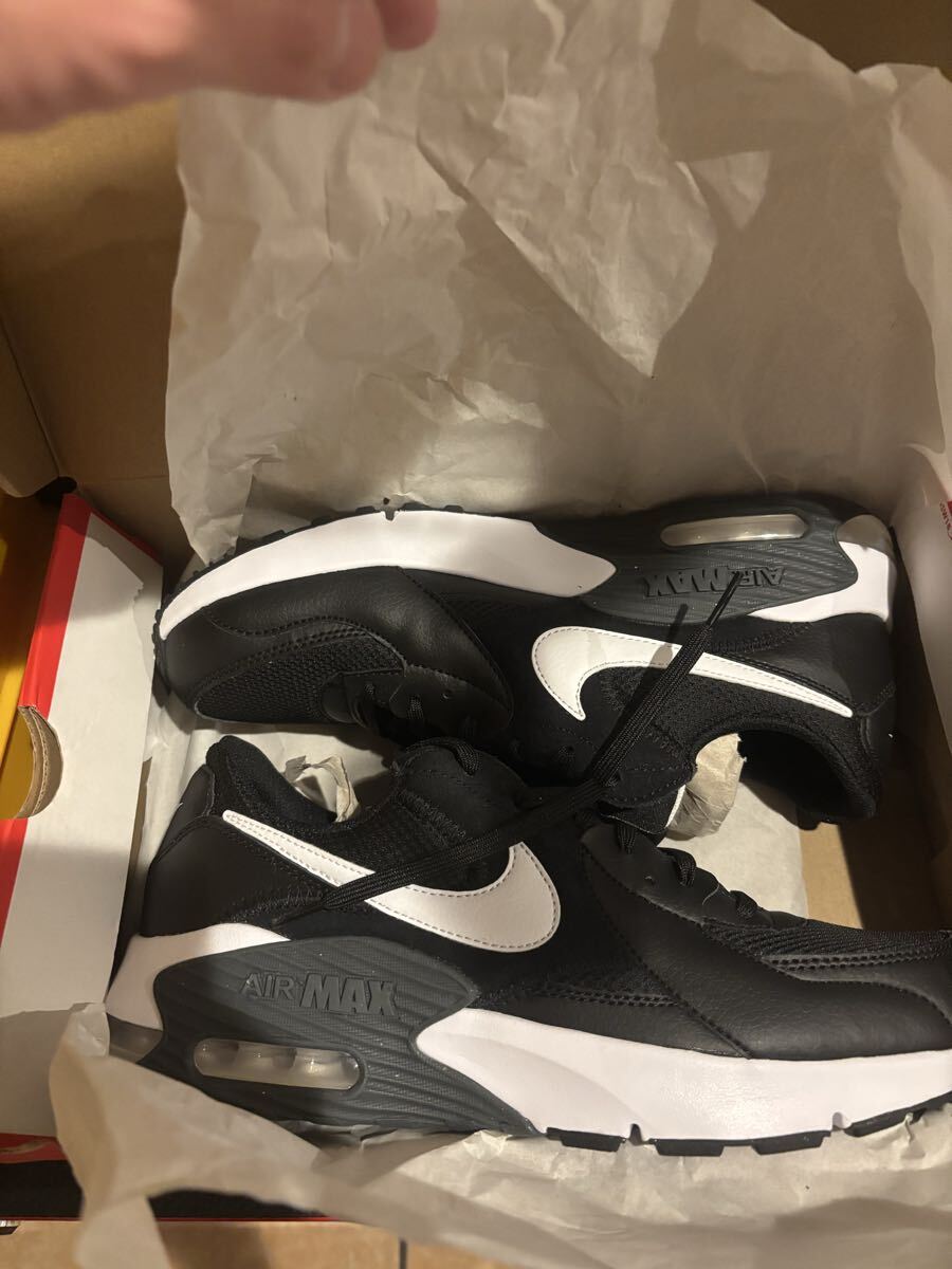 試着のみ NIKE AIR MAX EXCEE 28cm ブラック/ホワイト CD4165 001拍卖