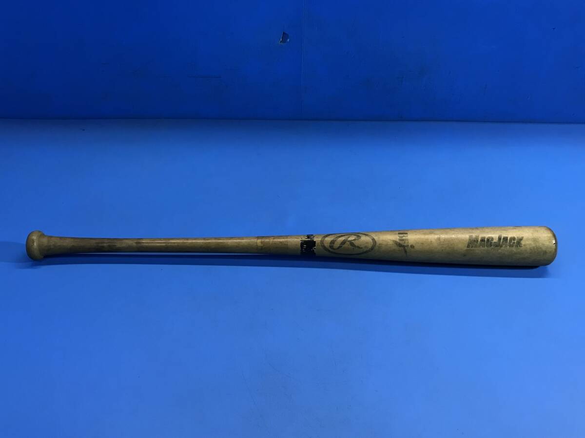 B2【 Rawlings / ローリングス 】木製バット【 MAC JACK 】自重928g 野球 スポーツ 120拍卖