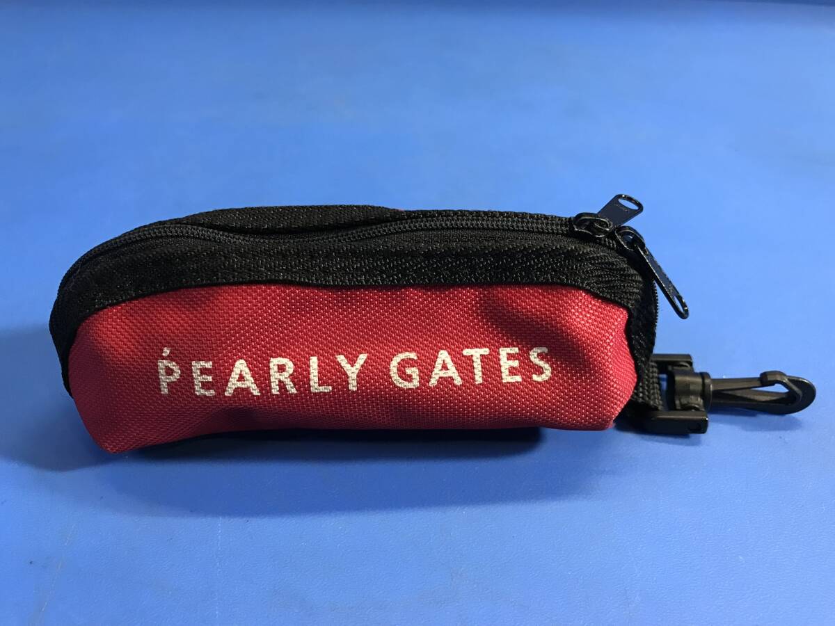 【 パーリーゲイツ / PEARLY GATES 】ゴルフボールケース ポシェット スポーツ ゴルフ 小物入れ YP拍卖