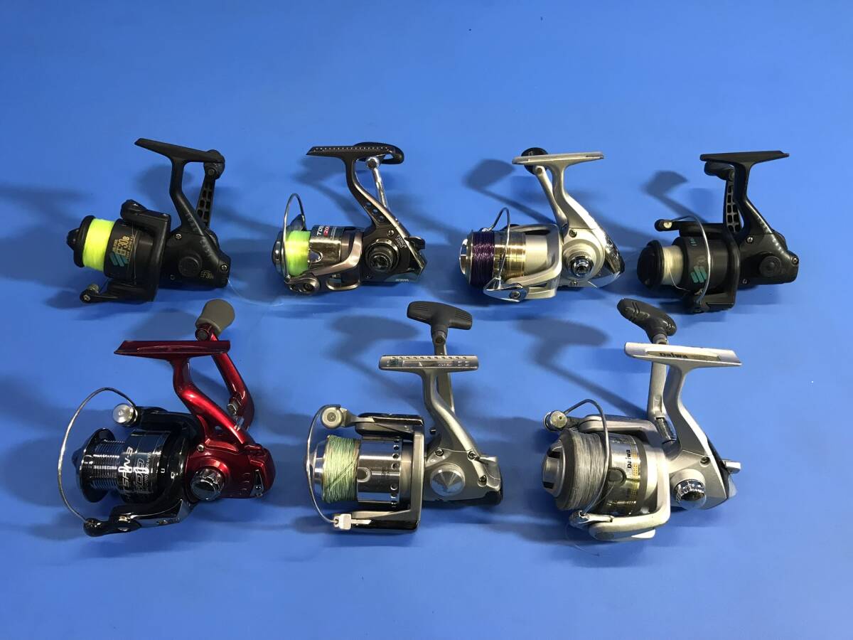 【 ダイワ / Daiwa / SZM / SILSTAR 等 】スピニングリール 7個【 SWEEPFIRE2500 / JOINUS2000 ALTAIR2000 / TOSCA2000 / LONGCAST等 】80拍卖