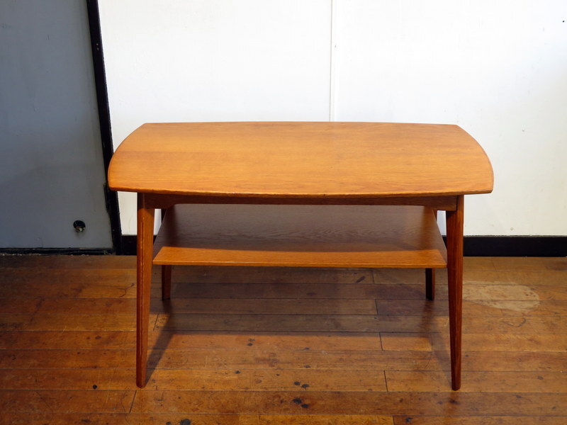 北欧ヴィンテージ・デンマーク・オーク・棚付き・在庫処分・解体・削り直しメンテ済み/検索ウェグナー・ク リスチャンセン・モーエンセン拍卖