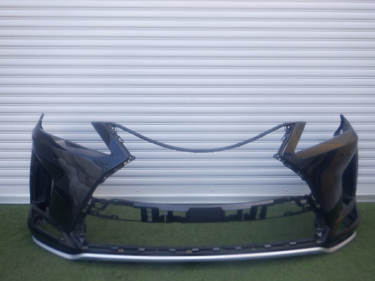 レクサス純正 AGL20W AGL25W RX300 GYL20W GYL25W RX450 20系 RX 後期 フロントバンパー 上下 リップ 52119-48590 グラファイトブラック223拍卖