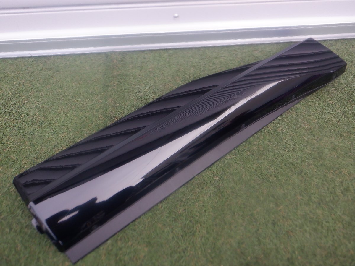 新車外し トヨタ純正 AZSH38W AZSH39W クラウンエステート ドアパネル サイドステップ ブラック リア 左側 75078-30050 m-25-10-169拍卖