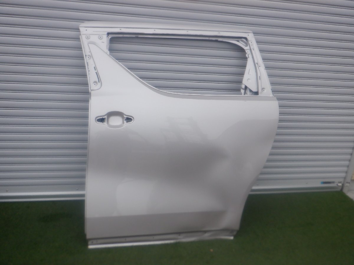 純正 AGH30 AGH35 GGH30 GGH35 30 アルファード ヴェルファイア リア スライド ドア 左側 助手席 スティールブロンド 法人宛/個人宅発送拍卖