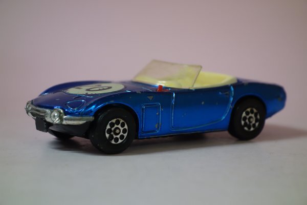 73075■コーギー  トヨタ2000GT TOYOTA 青 WITH WHEELS 拍卖