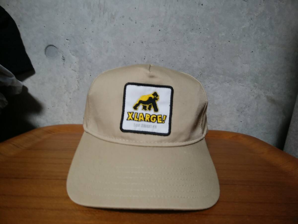 【XLARGE エクストララージ】ベースボールキャップ WALKING APE ウォーキングエイプ ボックスロゴ刺繍デザイン入り 名作 人気アイテム拍卖