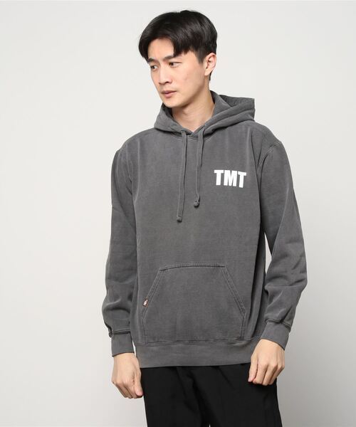 【TMT】スウェットパーカM 日本製 「BRUSHED BACK SWEAT HOODIE(TMT BIGHOLIDAY))」 紙タグ付 直営店限定 人気アイテム拍卖
