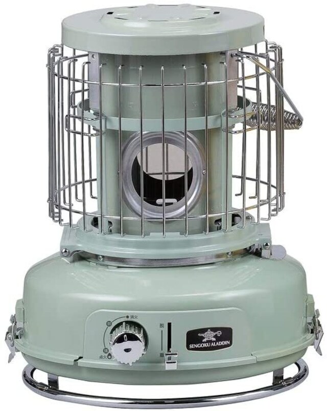 未使用 センゴクアラジン ポータブルガスストーブ グリーン SAG-BF01G拍卖