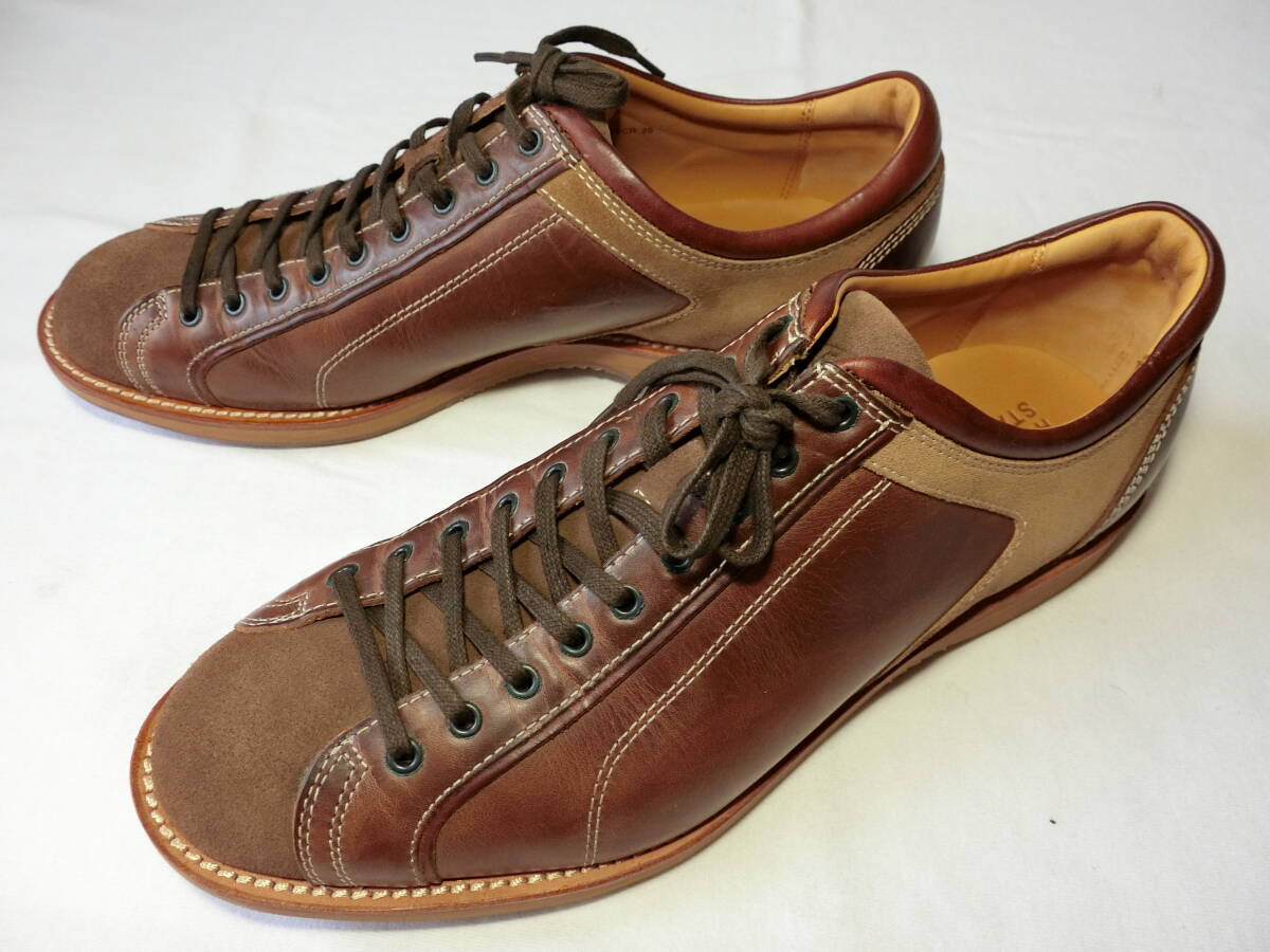 REGAL リーガル 26㎝ レザーシューズ 革靴 茶 スニーカー ほぼ未使用拍卖