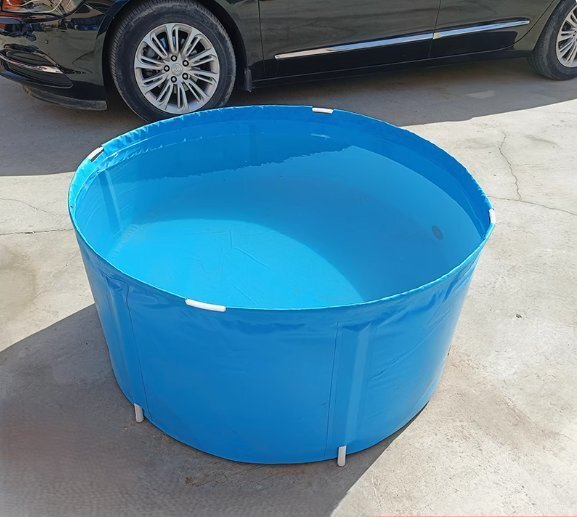 加厚帆布の折りたたみ式円形の錦鯉用魚池、防水布の水槽、金魚用バケツ拍卖