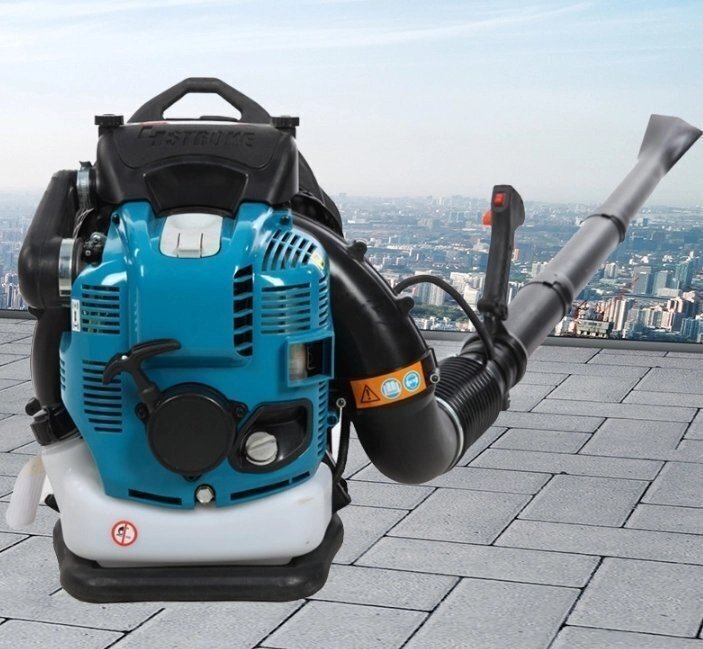 エンジン式 背負式 ブロワーブロアー ブロワ 4サイクル ハイパワー 強力 排気量75.6cc 送風機 庭 落ち葉掃除機 クリーナー 吹き飛ばし用エ拍卖