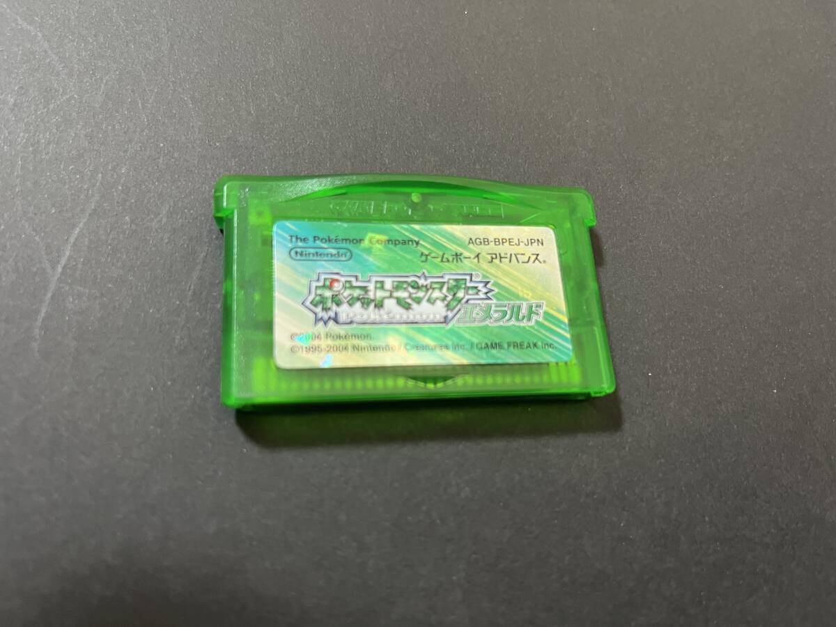 【ジャンク】ゲームボーイアドバンス、ポケモンエメラルド、リーフグリーン、ルビー、サファイア、マリオワールド2、陰陽大戦記、森田将棋拍卖
