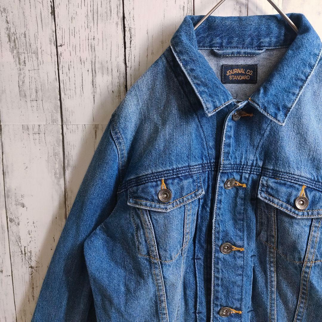JOURNAL STANDARD jean denim jacket ジャーナルスタンダード デニムジャケット Gジャン M インディゴ アウターndigo ネイビー 紺 navy拍卖