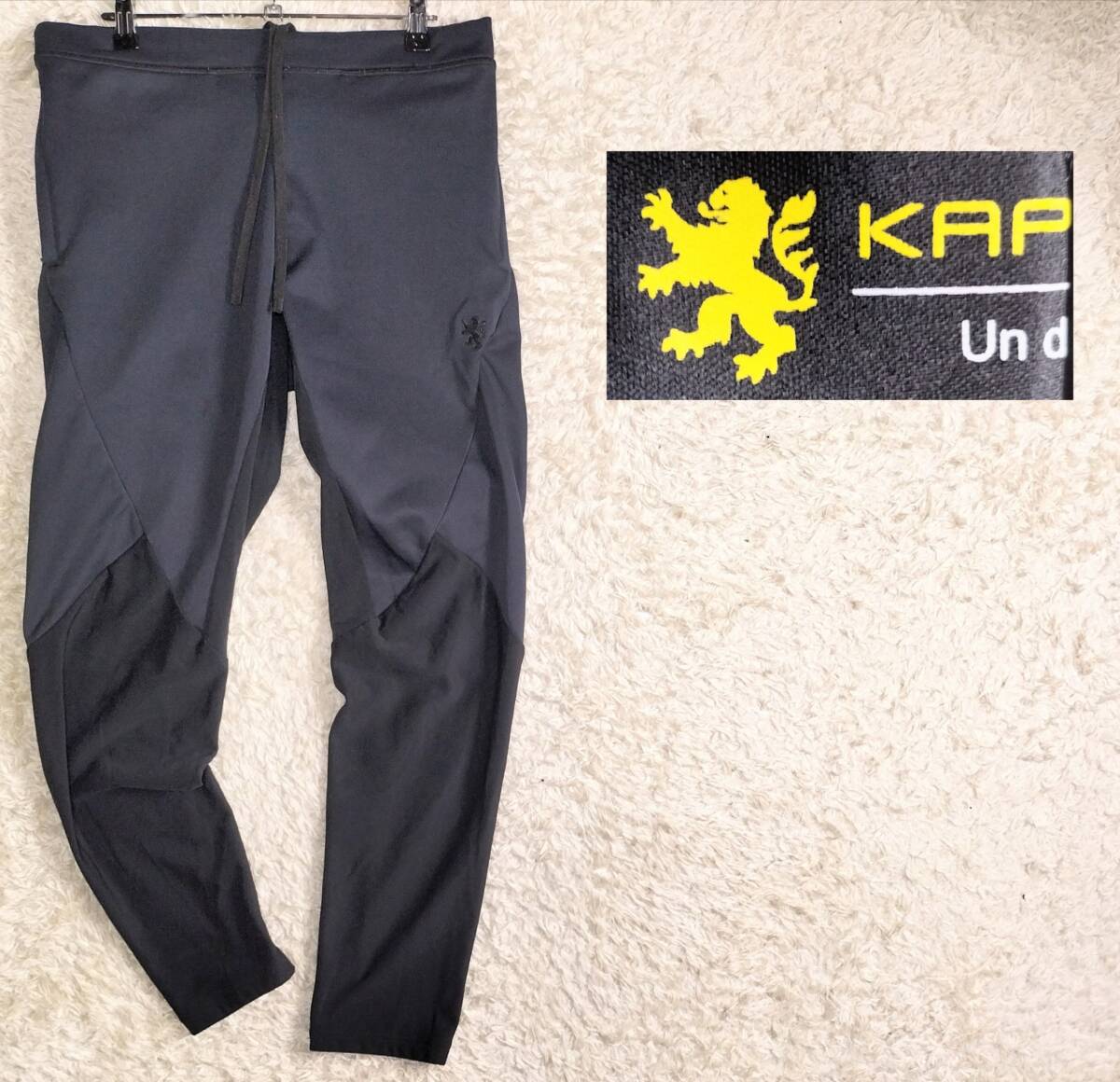 【大きいサイズXL☆】KAPELMUUR 裏起毛 ストレッチパンツ●ネイビー☆カペルミュール (9171)拍卖