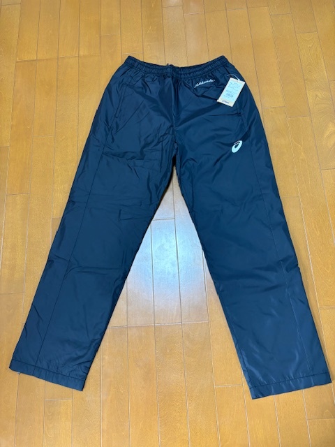 (訳アリ・新品)asics ウィンドブレーカー 2023モデル色・黒(下)Lサイズ 品番 / 2031D536 定価9,020円拍卖