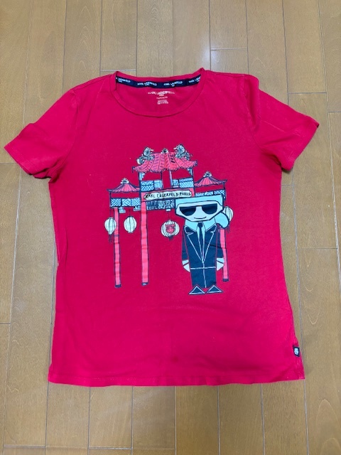KARL LAGERFELD Tシャツ  XSサイズ拍卖