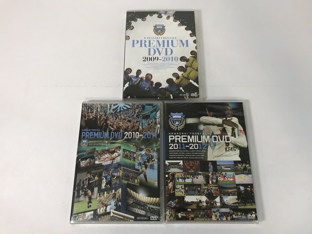 TU375 川崎フロンターレ プレミアムDVD 2009-2010 2010-2011 2011-2012 PREMIAM / 3本セット 【DVD】 1009拍卖