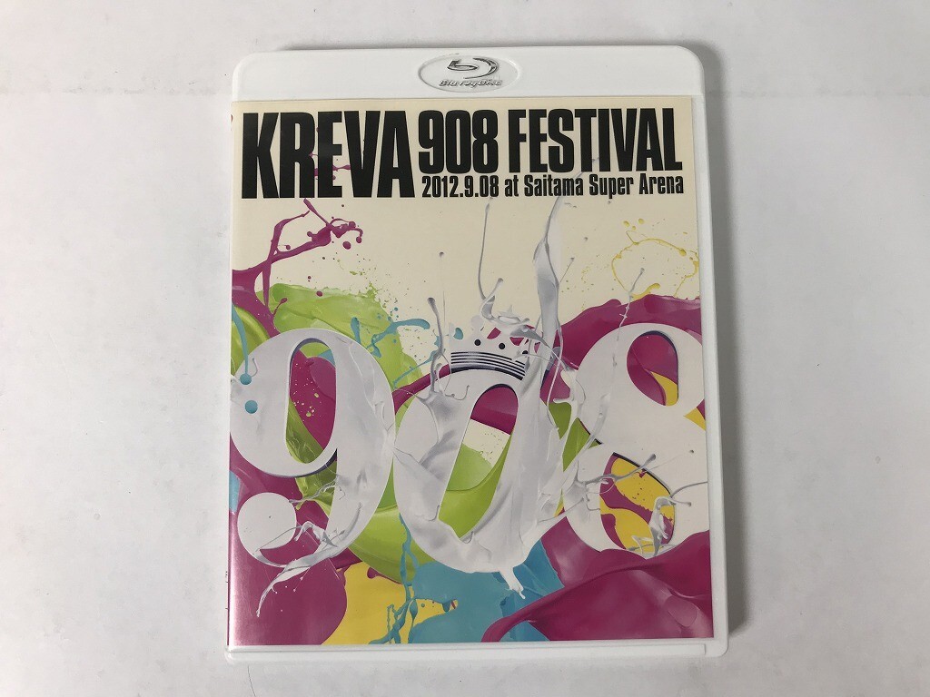 TU345 KREVA クレバ / 908 FESTIVAL 【Blu-ray】 1008拍卖