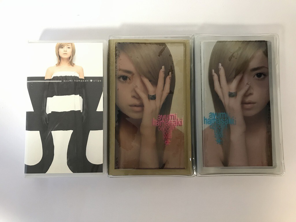Tu502 浜崎あゆみ / ayumi hamasaki concert tour 2000 第1幕 第2幕 clips / 3本セット 【VHS ビデオ】 1021拍卖