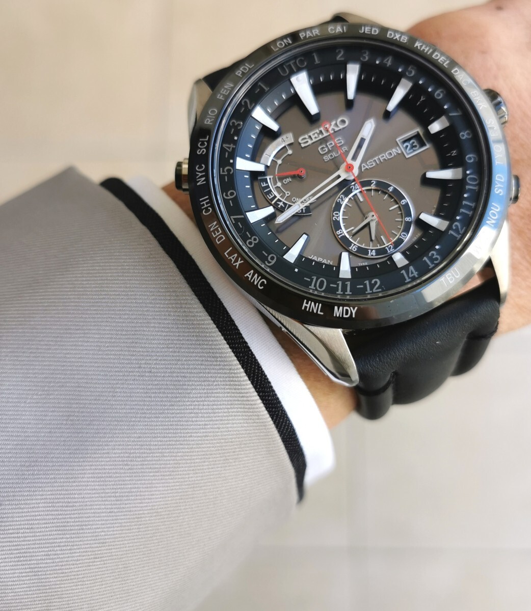 セイコーのGPSソーラー腕時計 ゴツいアメリカ人レベルの大谷翔平が愛用するような拍卖