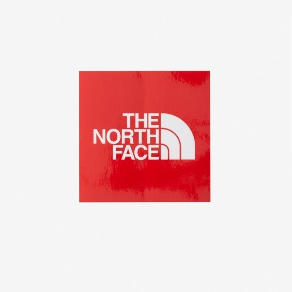 THE NORTH FACE Square Logo Sticker Mini NN32350 RED 未使用 約5×5cm 防水素材拍卖