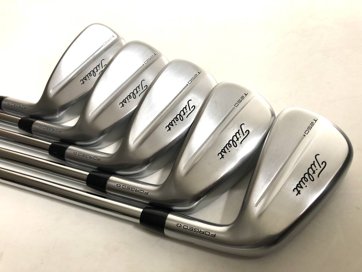 美品 タイトリスト T250 2025 アイアン 6-PW 5本 NS Zelos7 R ゼロス7 メーカーカスタム品 日本仕様正規品 GOLFJAPAN拍卖