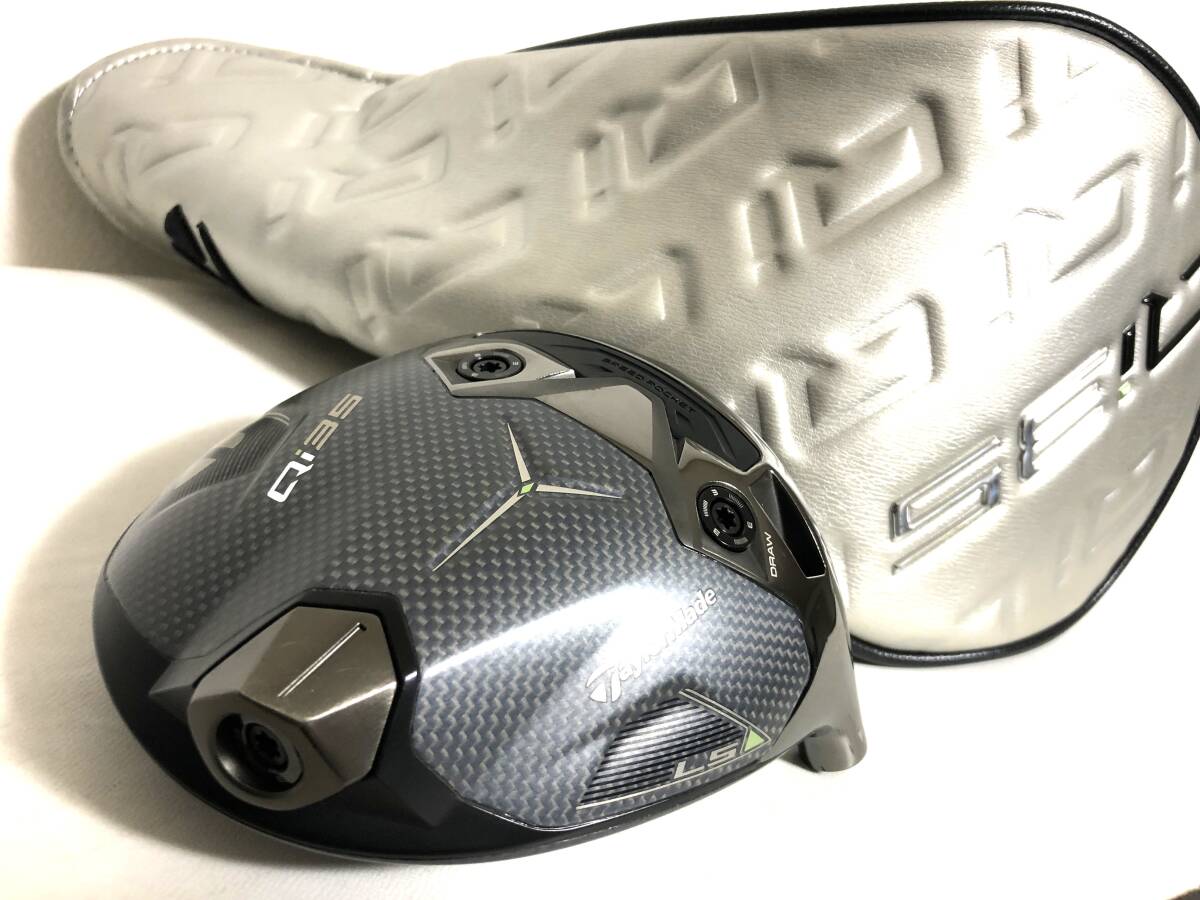 かなり美品 テーラーメイド Qi35 LS 10.5° ドライバー ヘッド 単体 ヘッドカバー付き 日本仕様正規品 ヘッドのみ GOLFJAPAN拍卖
