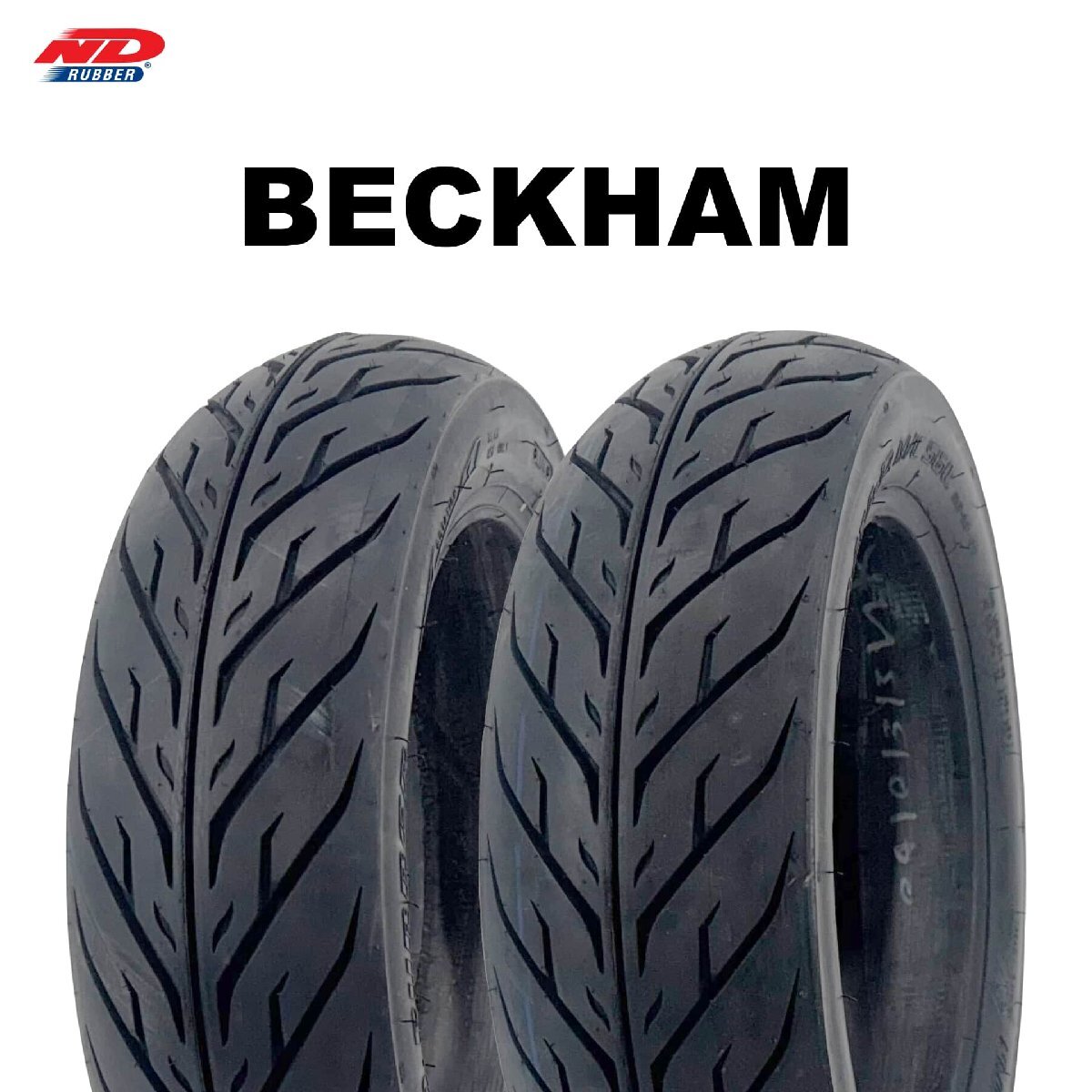 前後セット 24年製 120/70-12 51L 1本 130/70-12 56L 1本 NDラバー ベッカム 新品 グロム ダックス ストリートマジック BW'S マジェスティ拍卖