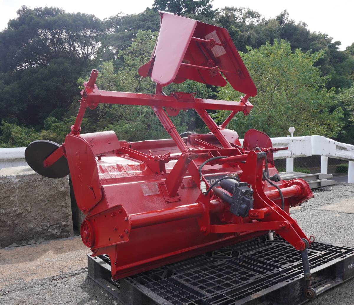 ヤンマー RSA1303 ロータリー 小川の畦立器6型 農用トラクター アタッチメント 刈幅 1270㎜ 畦立て 畝 畑 パーツ ★静岡県湖西市発★拍卖