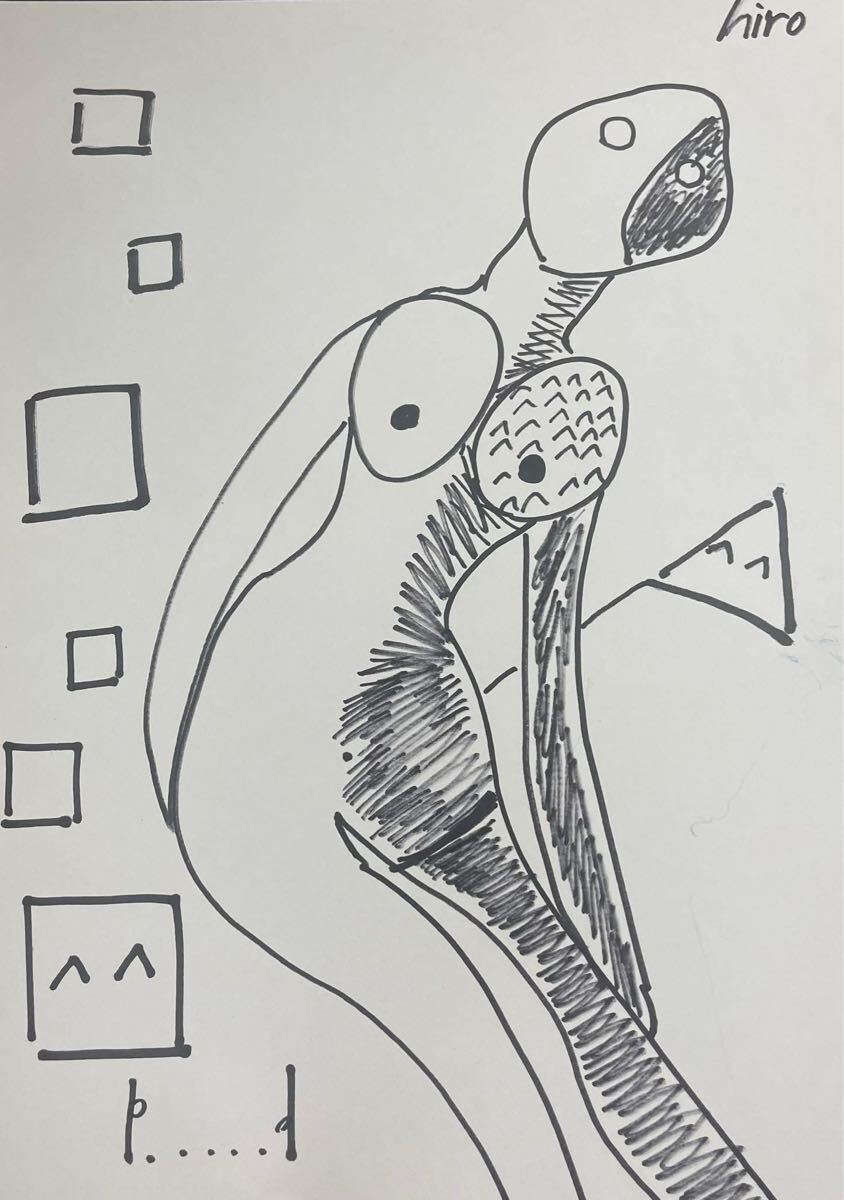 絵描きhiro C「キュークツな世界(ママドンゴー)」拍卖