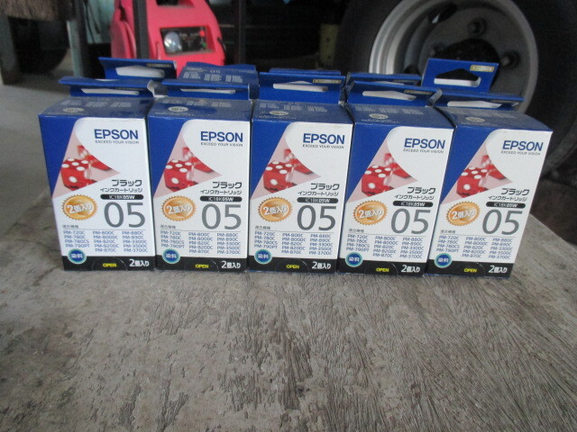 エプソン IC1BK05W ブラック インクカートリッジ 使用期限切れ ①拍卖