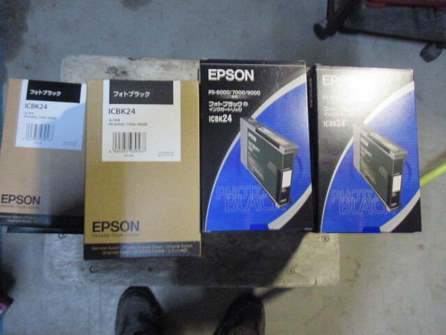 エプソン ICBK24 フォトブラック インクカートリッジ 期限切れ ②拍卖