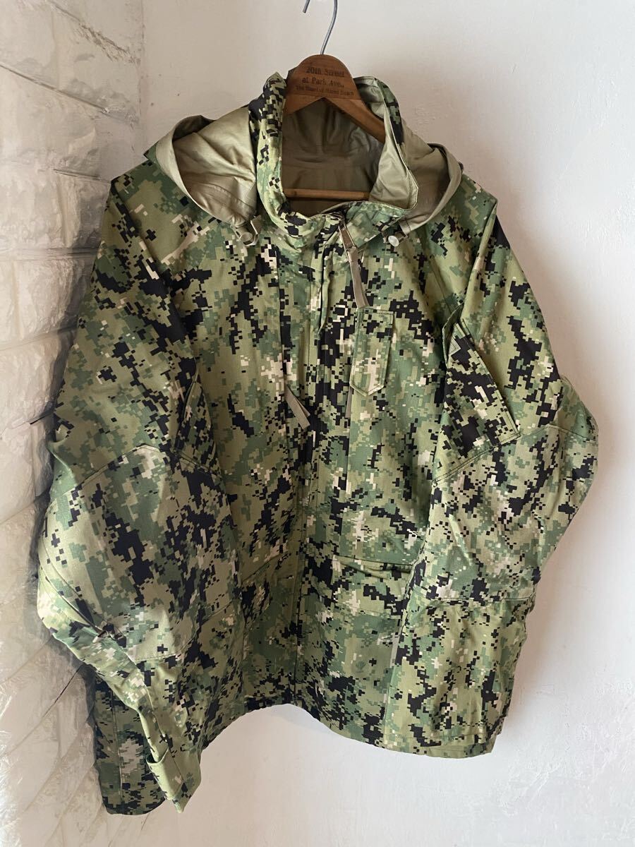 美品 00s 米軍 実物 USN GORE-TEX ジャケット デジタルカモ 検)ヴィンテージ USA us army リーバイスold 70s 60s y2k 大戦拍卖