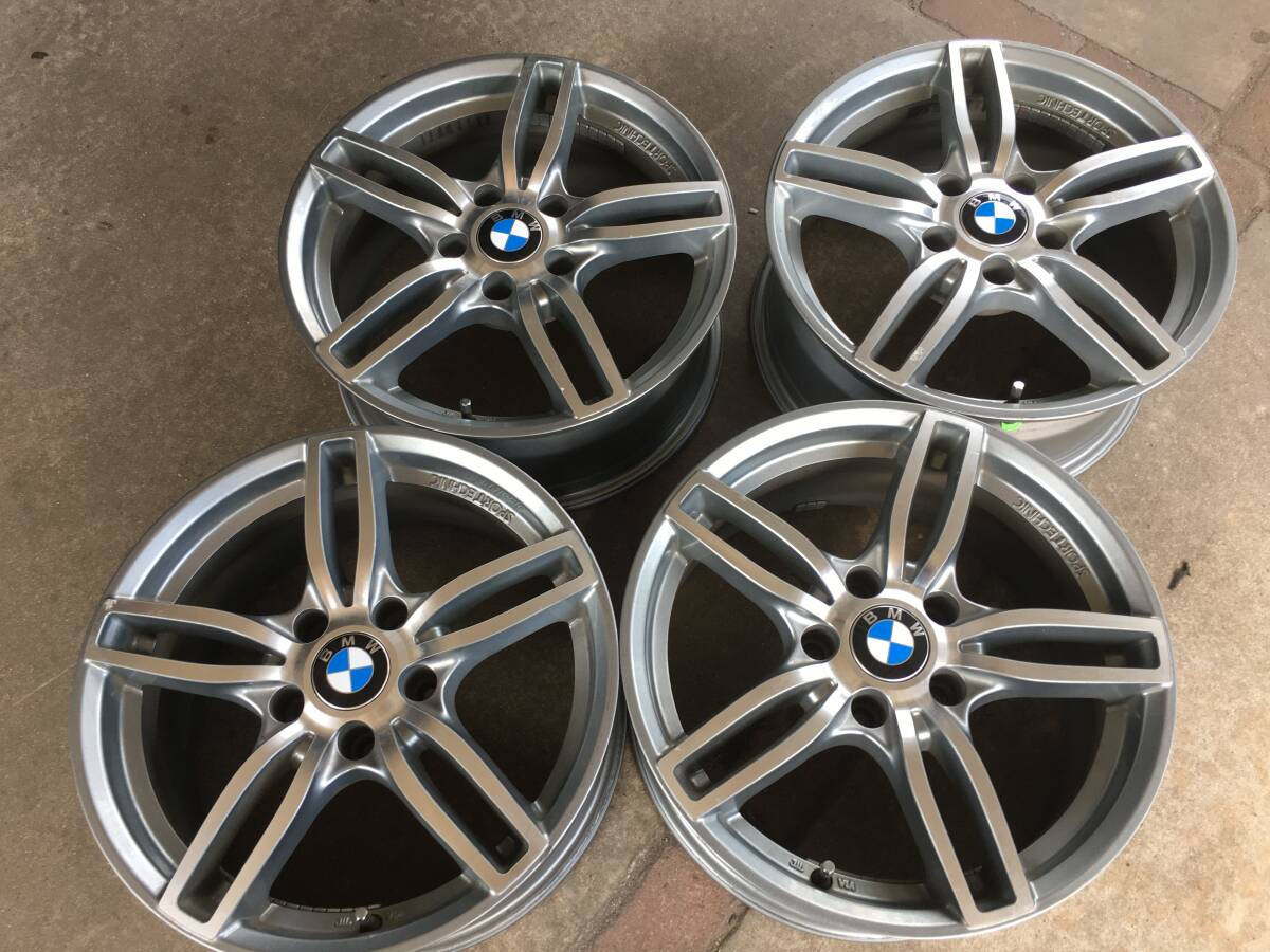 ★ BMW用 7.5J ET34 pcd120 5H 17インチ ハブ径約73 4本 ☆拍卖